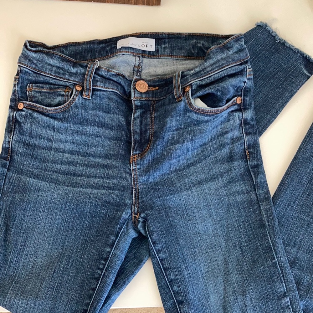 LOFT skinny ankle jeans size 24/00